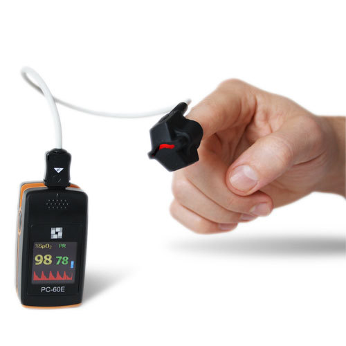Fingerpulsoximeter 60e mit - fingerpulsoximeter, pc-60e