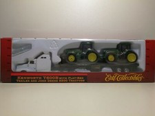 Ertl Kenworth T600B Truck & Trailer JOHN DEERE Traktoren 1:87 HO Zug  Industried