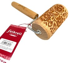 Folkroll teigrolle folk - folkroll, floral