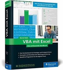 VBA mit Excel: Das umfassende