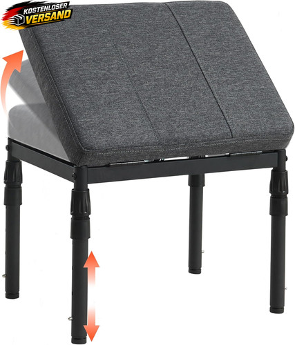 Verstellbarer fußhocker mit - fußhocker,
