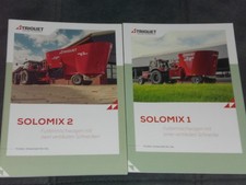 TRIOLIET SOLOMIX 1, SOLOMIX 2 gezogene Futtermischwagen Prospekte ( 25585 )