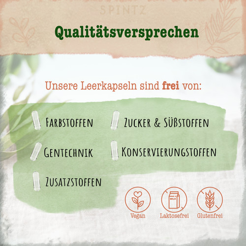 Spintz vegane hpmc - vegane, leerkapseln