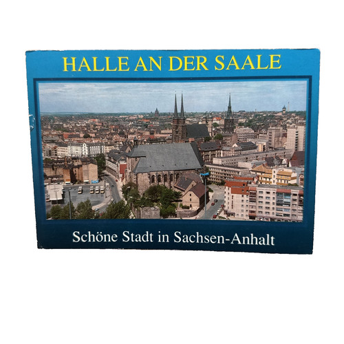 Postkarte halle saale - postkarte,