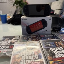 Sony PlayStation Portable Spielkonsole PSP-E1004 Inklusive 6 Top Spiele