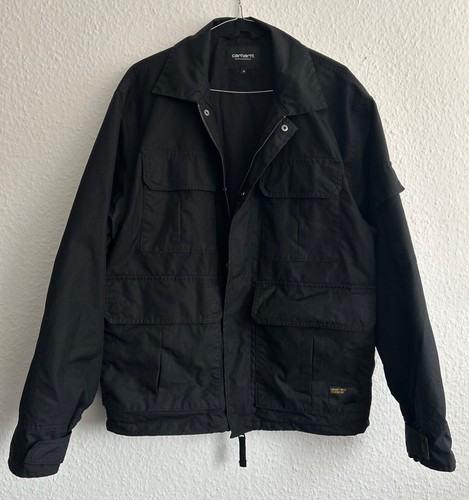 Carhartt wip holt jacket black - carhartt,