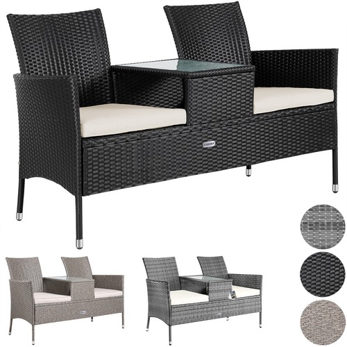 Casaria gartenbank sitzbank - gartenbank,
