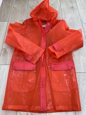 Retro Regenmantel PVC Jacke Mantel Regenjacke Vintage 80er Lackjacke