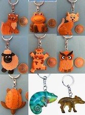 1 Schlüsselanhänger: Tiere