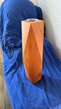 Neuwertige Kirschholz Vase