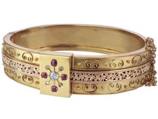 Historismus 585 Gold 0,25 ct