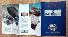 Revue Thommen Katalog/Faltblatt 2002 mit Preisliste "AIRSPEED XLARGE COLLECTION"