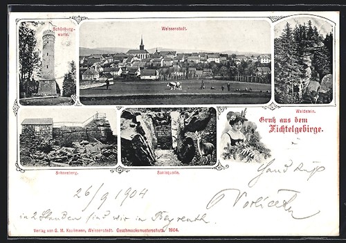 Weissenstadt schönburgwarte - weissenstadt,,