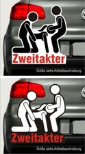  2 x Aufkleber Sticker