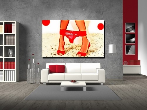 Leinwand bild xxl popart - bild, er