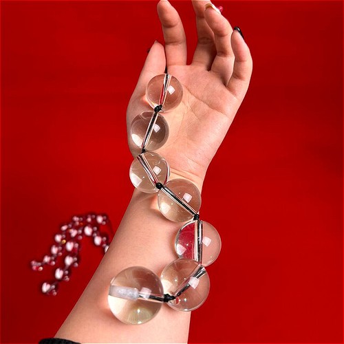 Glas anal perlen - glas,