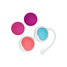 Beckenbodentraining Frauen Liebeskugeln Vaginalkugeln Love BALLS 4 Gewichte Set