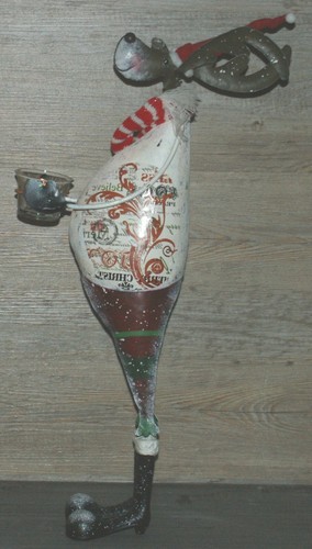 Weihnachtselch deko metall - metall, 58