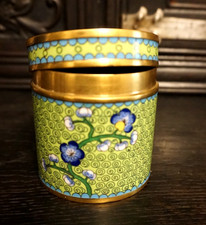 Dose Deckeldose Cloisonne