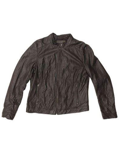 Esprit damen leder racer jacke - leder,