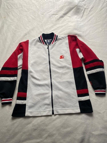Damen trainingsjacke weiß rot - damen,