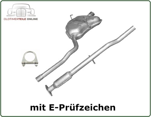 Auspuffanlage kat für - auspuffanlage, ab