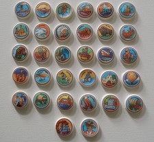 Streifzug durch Amerika -- 32er Satz Pepsi Knibbelbilder 1983 RAR