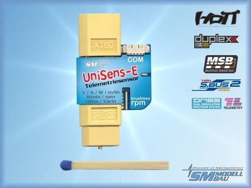 Unisens mit xt60 - unisens-e,