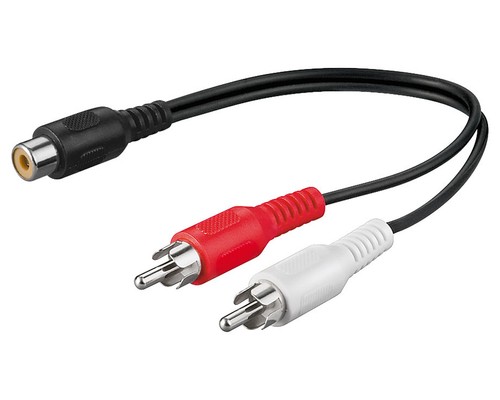 Stück kabel audio - y-kabel,
