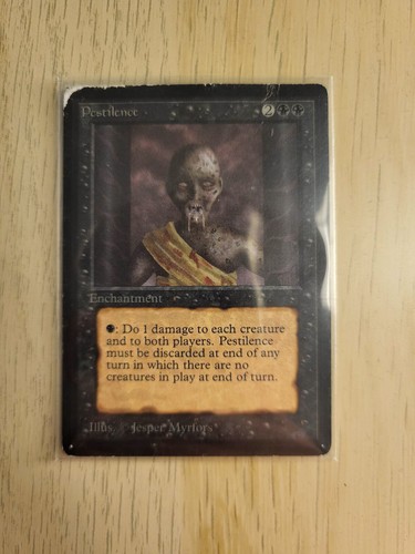 Pestilence mtg magic beta - pestilence,