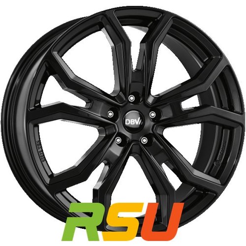 Dbv milano black 7x17 et48 - milano,