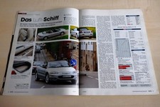 MOT 19/2001 Chrysler Sebring Cabrio 2.7 LX mit 203PS im TEST auf 2 Seiten