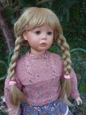 Seltene Künstler-, Charakterpuppe "Bailey,"  Rubert 1992 ?Zustand 60cm