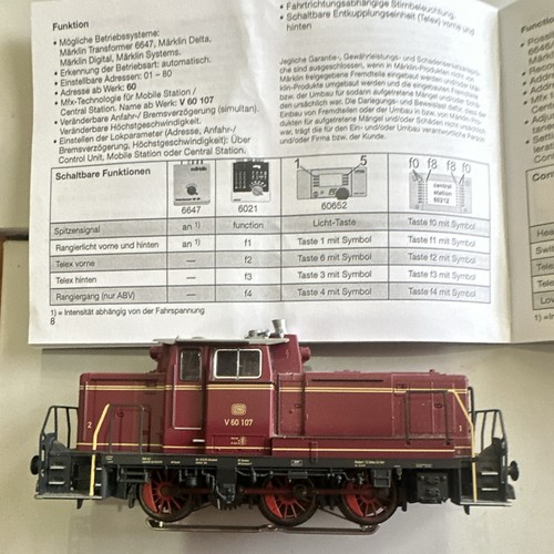 Märklin diesellok v - diesellok, br