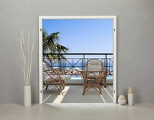 Blendrahmen, Türrahmen weiß