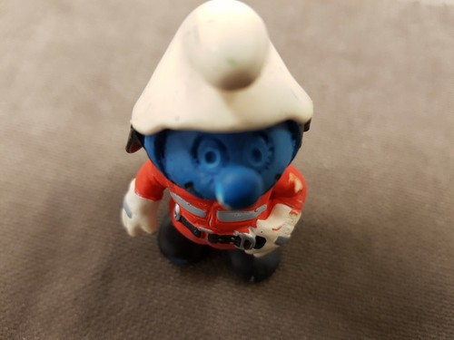 Feuerwehr schlumpf augen - schlumpf,