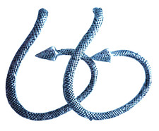 2 x SCHLANGE Ohrstecker