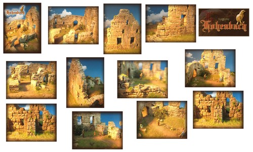 Burgruine hohenbach bausatz - hohenbach,