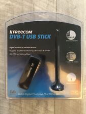 Freecom Digital Freeview DVB-T USB Stick + Fernbedienung TV/Radio am PC Laptop Notebook