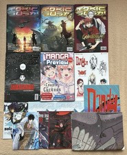 Anime und Manga Hefte und Plakate (Dandadan, Solo Leveling, Toxic Sushi)