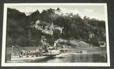 Fürstenberg / Weser * Schaufelraddampfer * Postkarte AK - 1950er ungelaufen