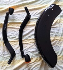 Harley Softail Slim FLS vivid black Fender Strutz Blinker Kotflügel 2012 - 2017