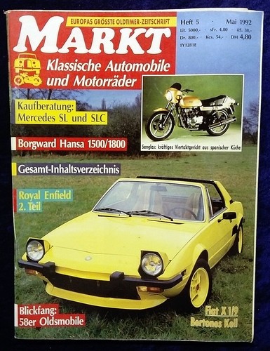 Oldtimer markt 1992 mercedes - oldtimer,