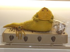 Star Wars 1983: Jabba the Hutt Playset komplett (Zubehör noch in org. Folie)