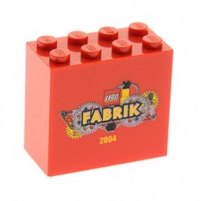 1x Lego Building Brick 2x4x3