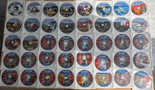 55x gamestar magazin dvd - gamestar,