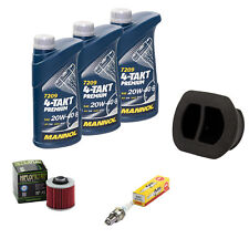 Wartung für Yamaha SR 500 48T 1984-1999 ‪Set Öl 3L Luftfilter Ölfilter Zündkerze