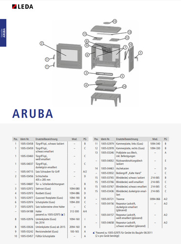 Ersatzteile leda aruba - "ersatzteile,