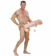 "WILLY" KOSTÜM WILLY-KOSTÜM KARNEVAL FASCHING AUFBLASBAR SPAßKOSTÜM PARTY 60CM