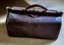 Vintage - Sehr alte Arzttasche / Hebammenkoffer antik